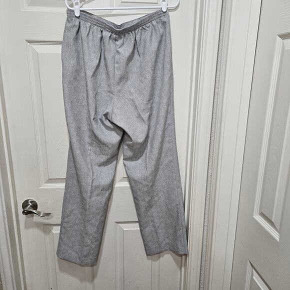 Alfred Dunner Gray Pull-On Trousers Women’s Size 12 - Picture 9 of 9